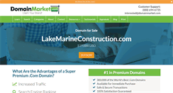 Desktop Screenshot of lakemarineconstruction.com